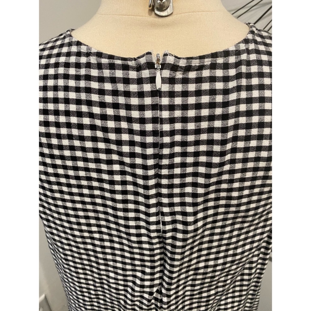 Gingham High-Low Dress - Picture 4 of 6